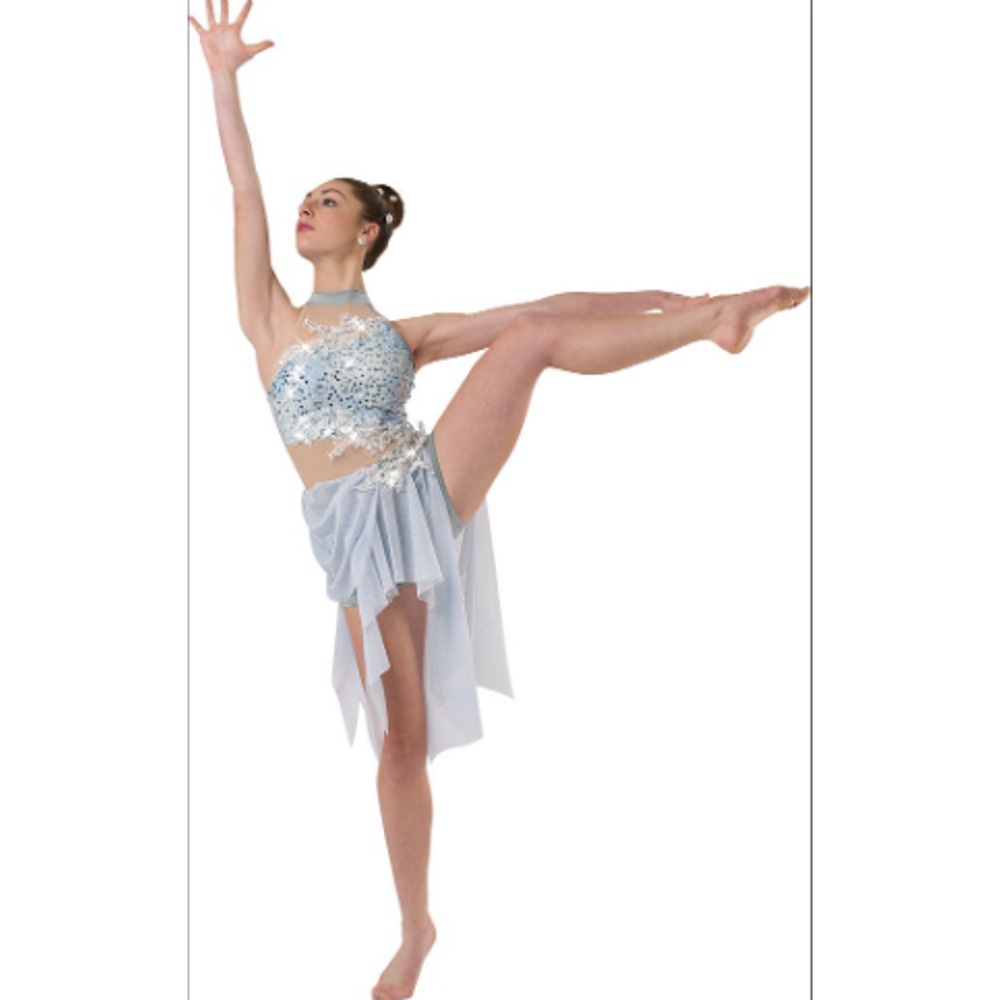 Dance Costume MC Blue Costume Gallery 16525 Lyrical Ballet Contemporary Sequin